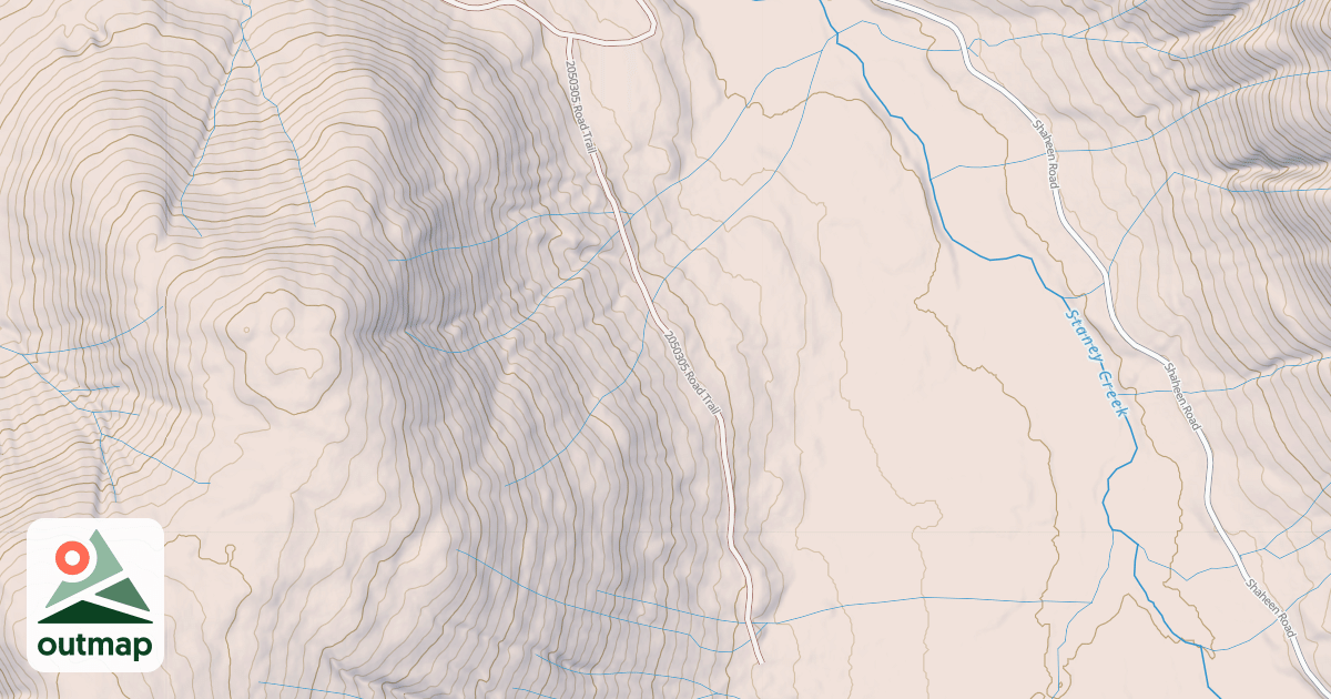 Map of 2050305 Road