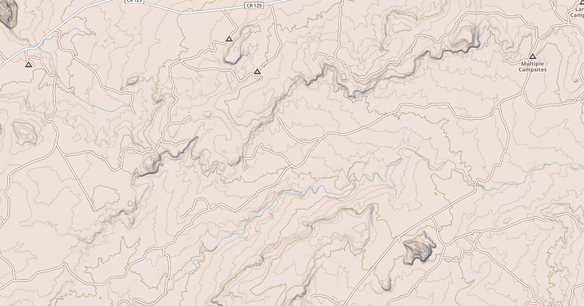 Map preview of BLM National GTLF Public Motorized Roads 24b76c36-bcf7-4754-aee9-91a7bea15fa5