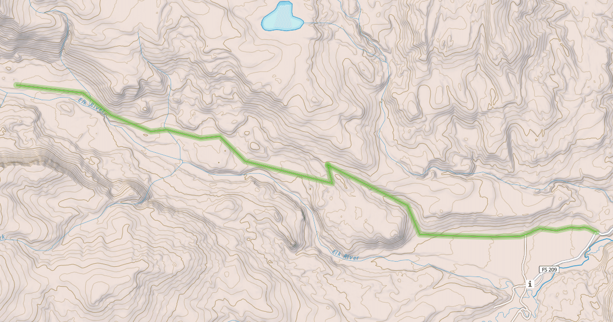 Map preview of Nfs Route 1206