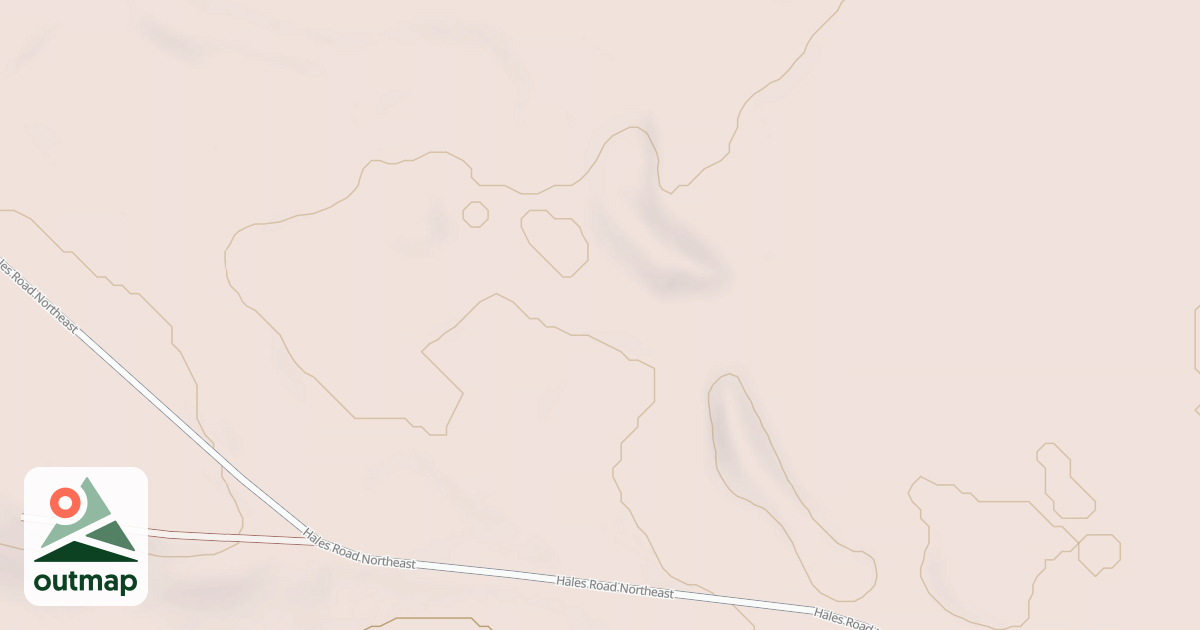 Map of HALES SPUR G