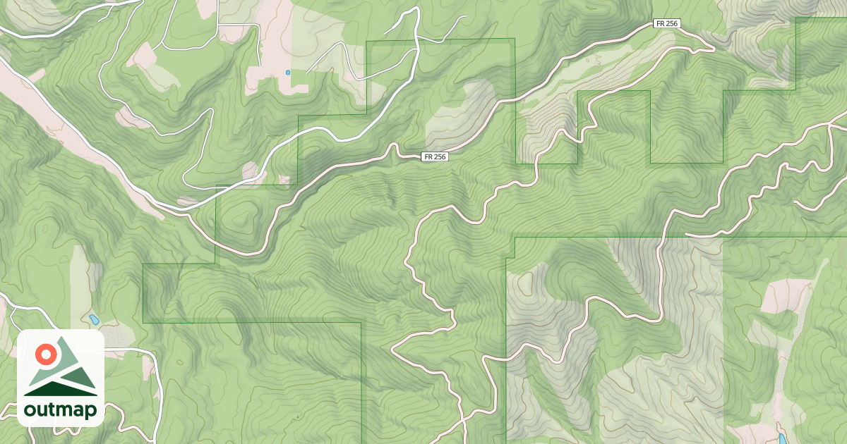 Map of CARLIN CREEK