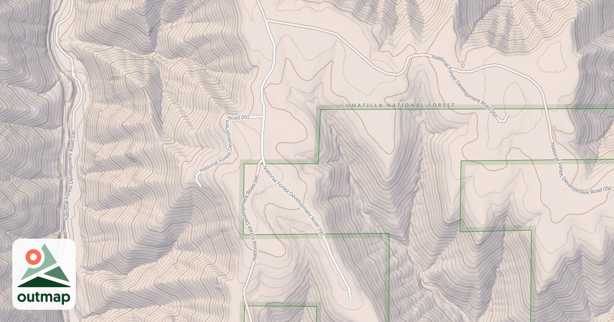 Map of HORSE HEAVEN