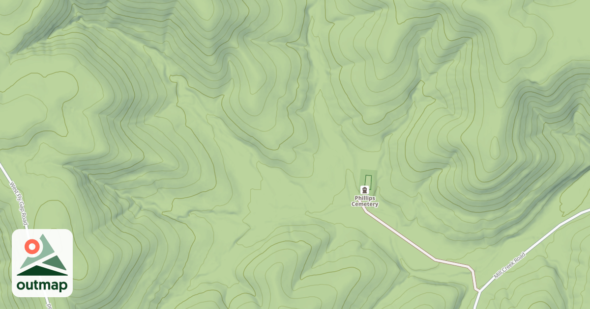 Map of MARLUM HOLLOW