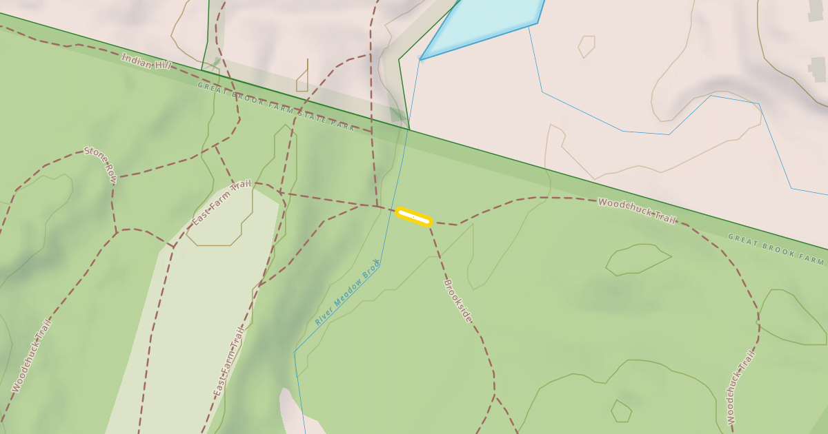 Map preview of Woodchuck Trail