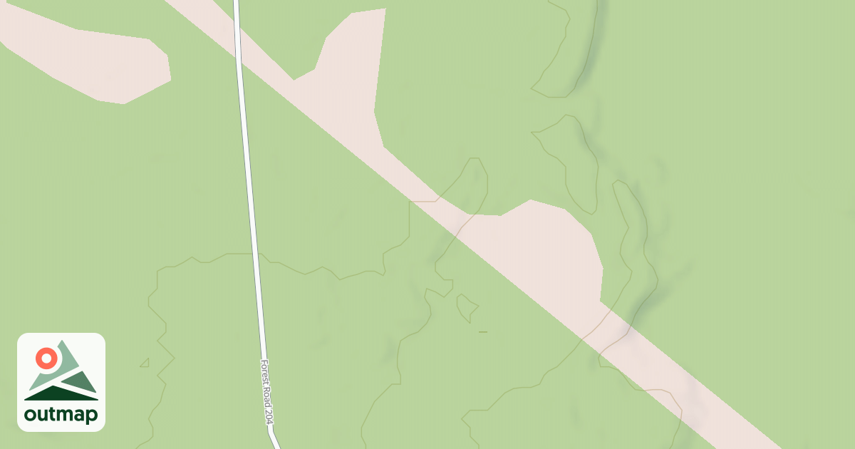 Map of FR 204P