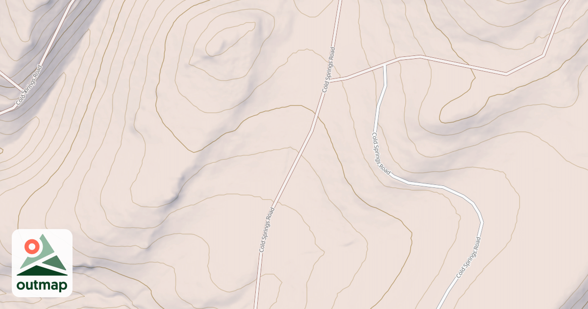 Map of ALLEN DRAW ROAD
