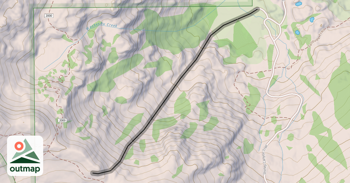 Map of Main Backside