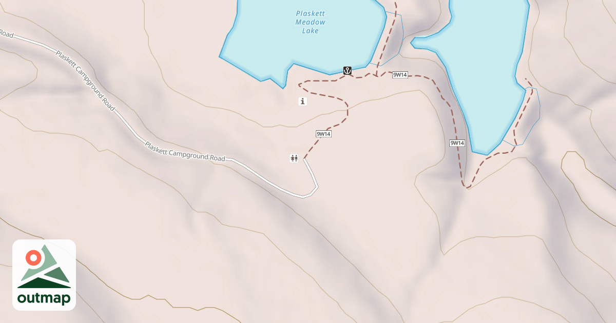 Map of PLASKETT CG