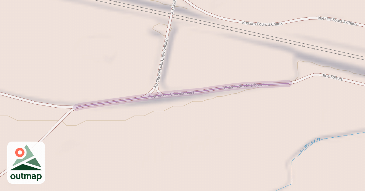 Map of Chemin des Charbonniers