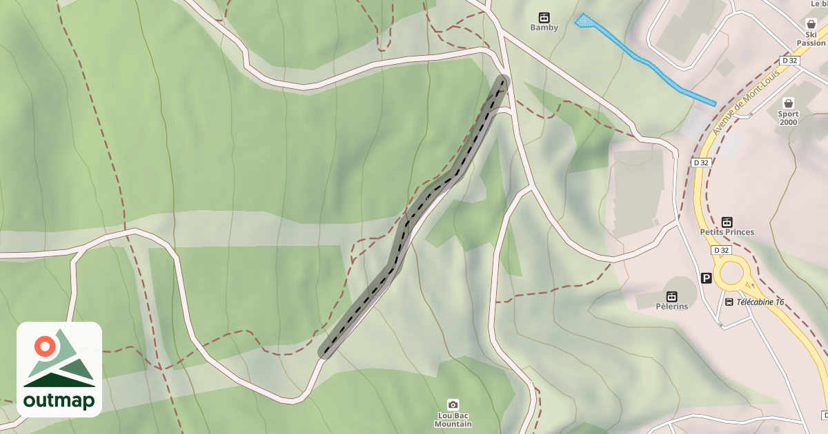Map of Lou Bac