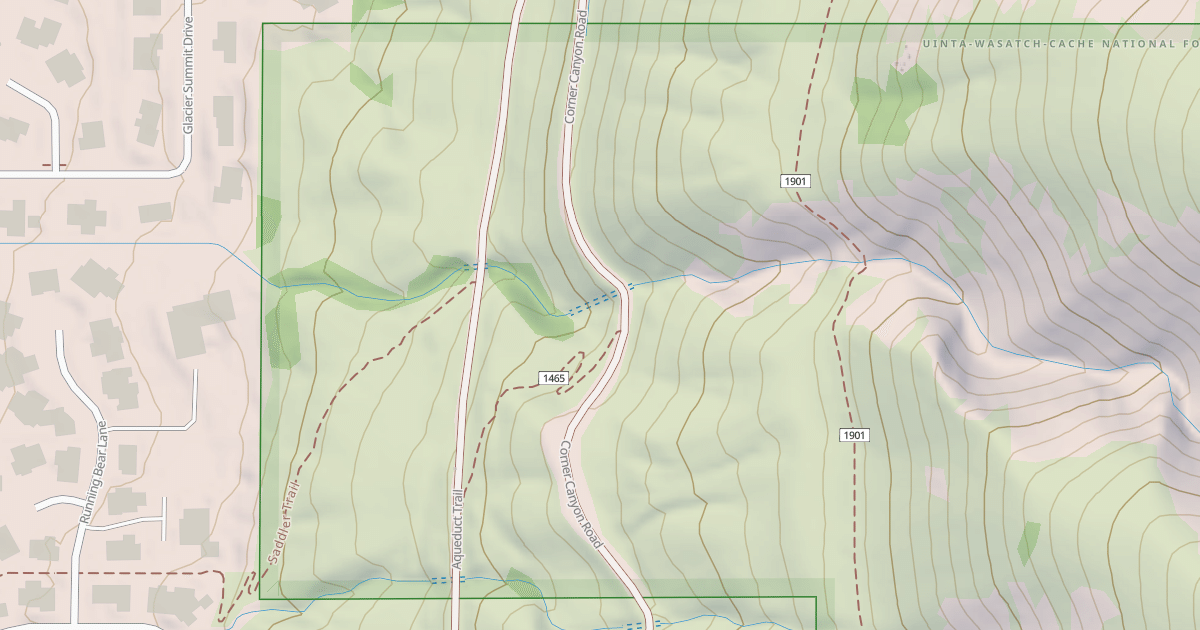 Map preview of CORNER CANYON