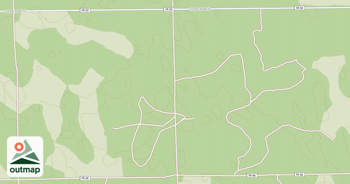 Map of USFS Motor Vehicle Use Map Roads {266913A9-2C35-4162-8346-DFD2E1141E1B}