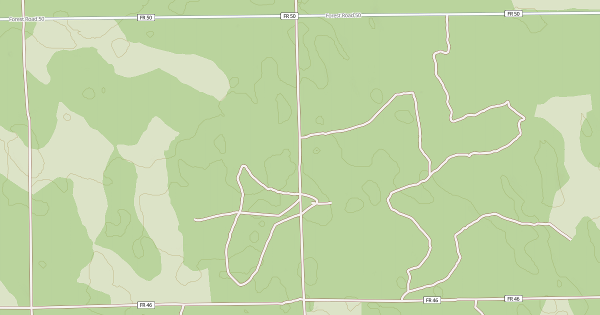 Map preview of USFS Motor Vehicle Use Map Roads {266913A9-2C35-4162-8346-DFD2E1141E1B}
