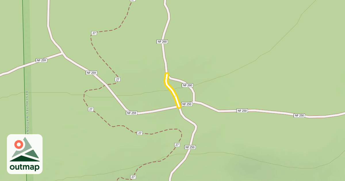 Map of Shooting Star Loop
