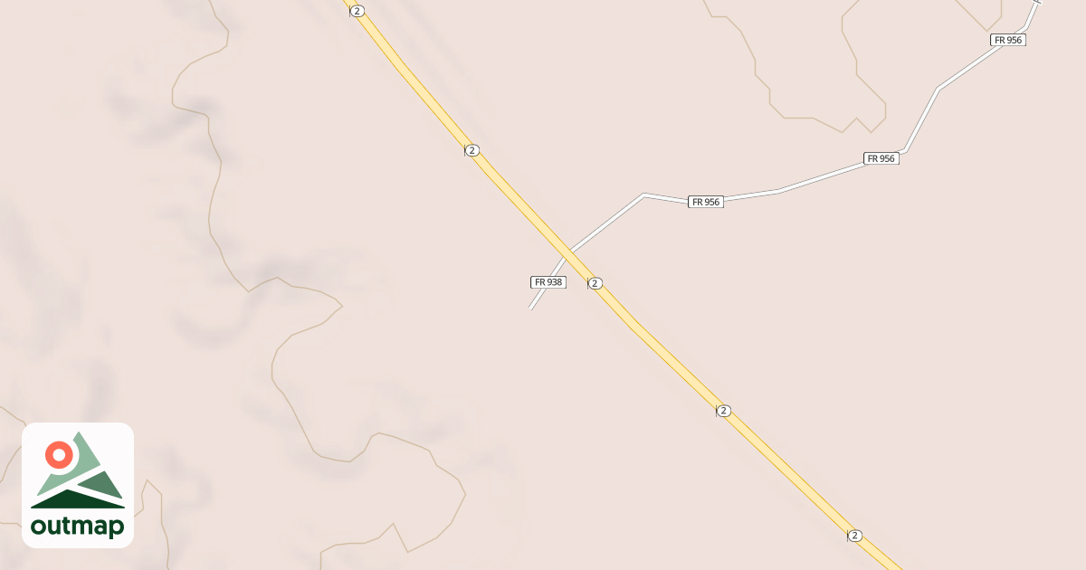 Map of USFS National Forest System Roads {3A0C70D8-38B1-4667-B317-8D8A90E49427}