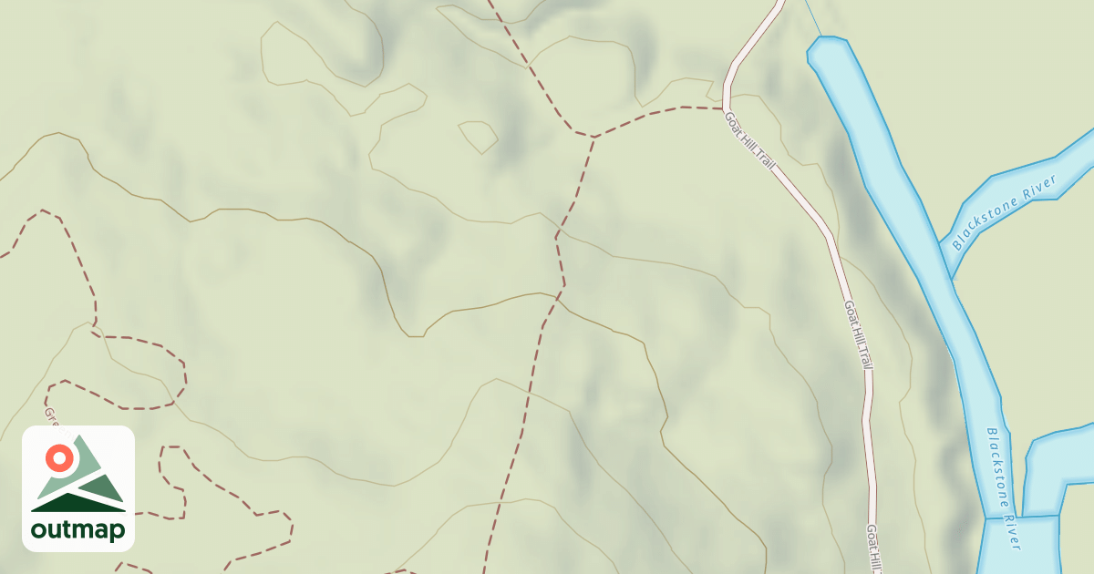 Map of Goat Hill Trail
