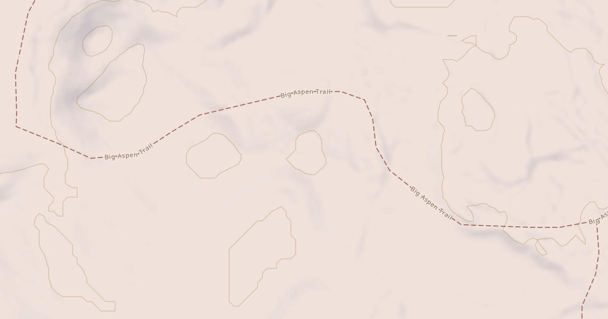 Map preview of Big Aspen Spur D