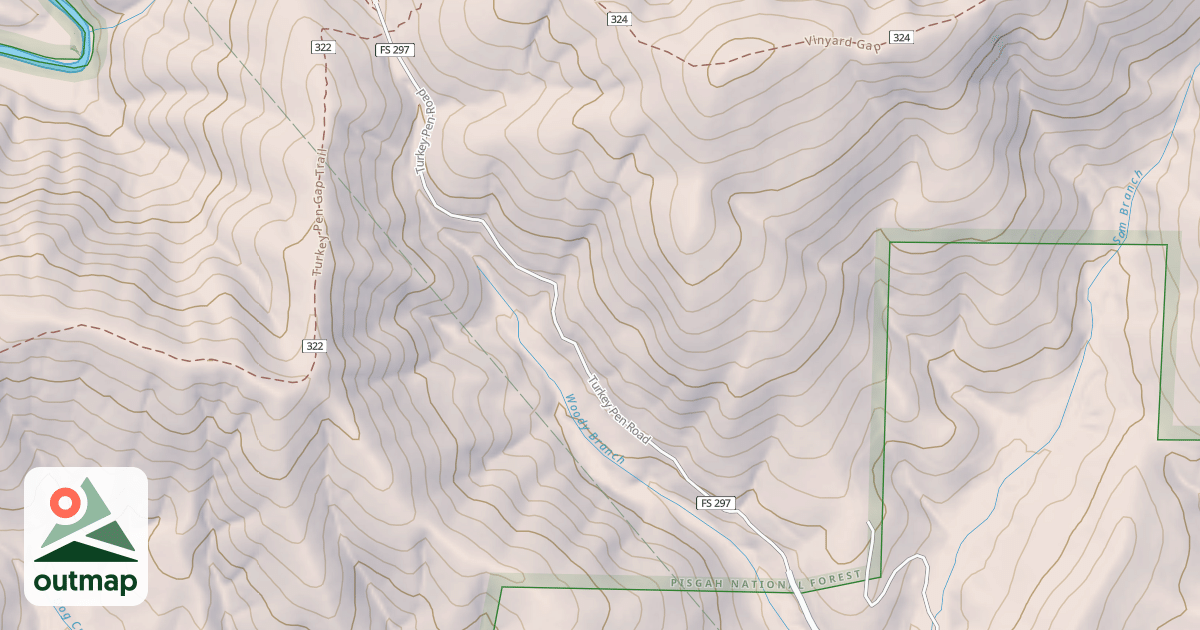 Map of TURKEY PEN