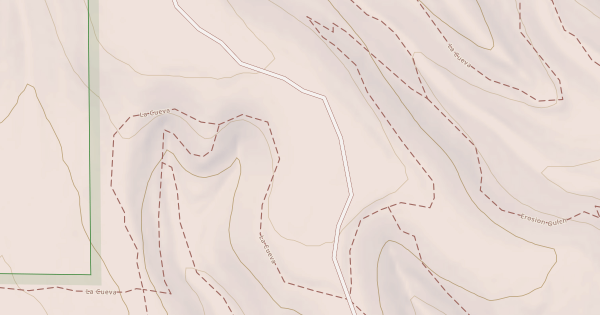Map preview of Hackberry Trail System - La Cueva