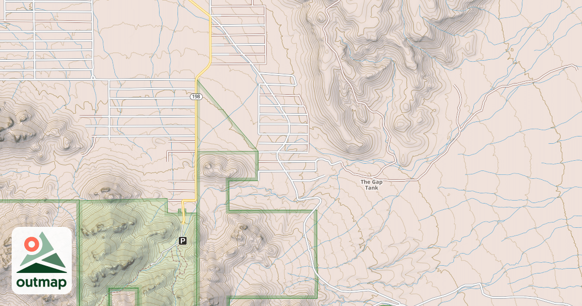 Map of BLM National GTLF Public Motorized Roads eeafedd9-21f6-4a18-b725-410b0e7af5f9