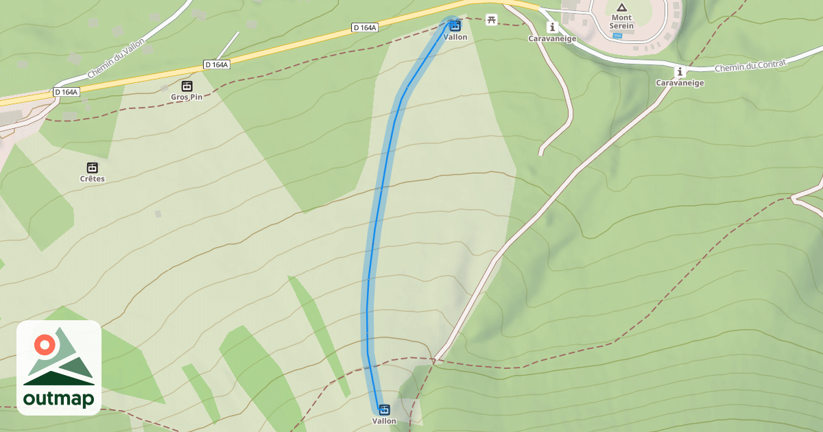 Map of Vallon