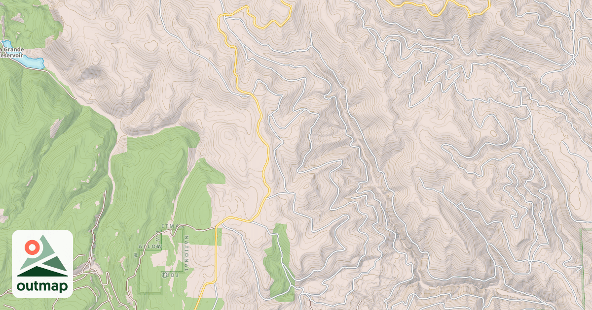 Map of 4316 Road Snowmobile