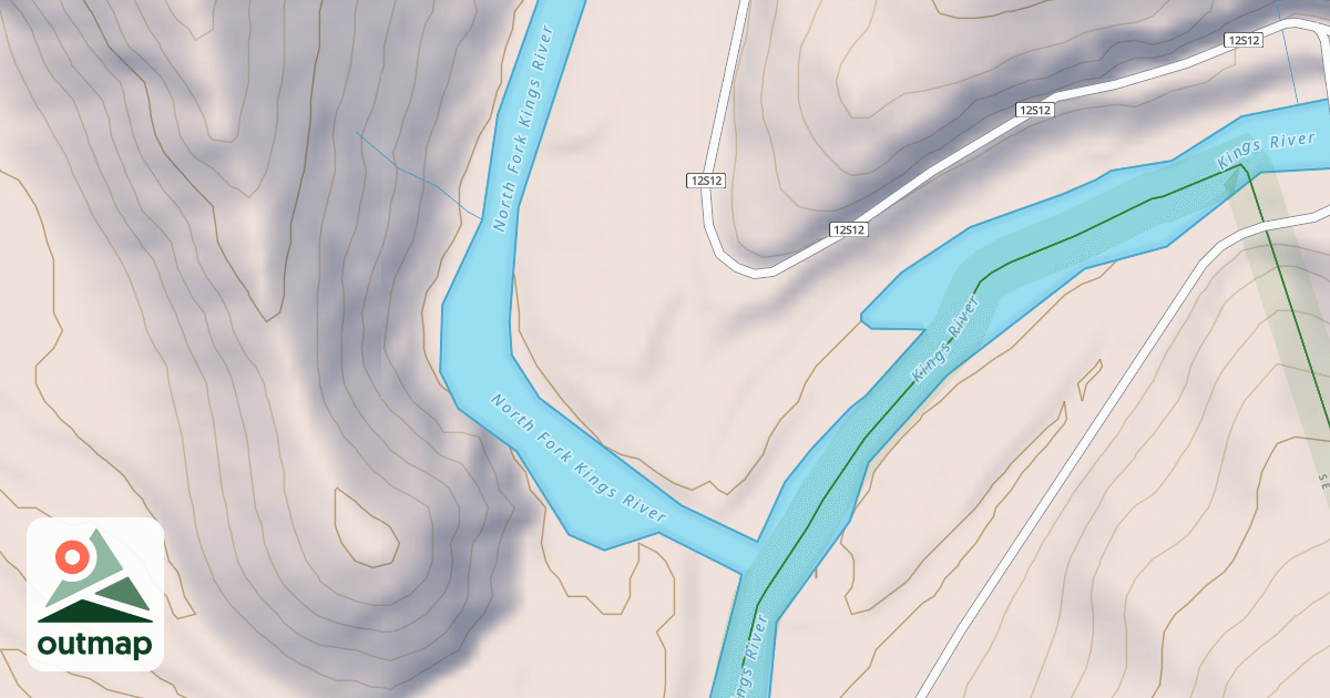 Map of BLACKROCK SPUR A