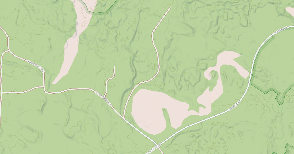 Map preview of SOUTH HALSEY LAKE ROAD