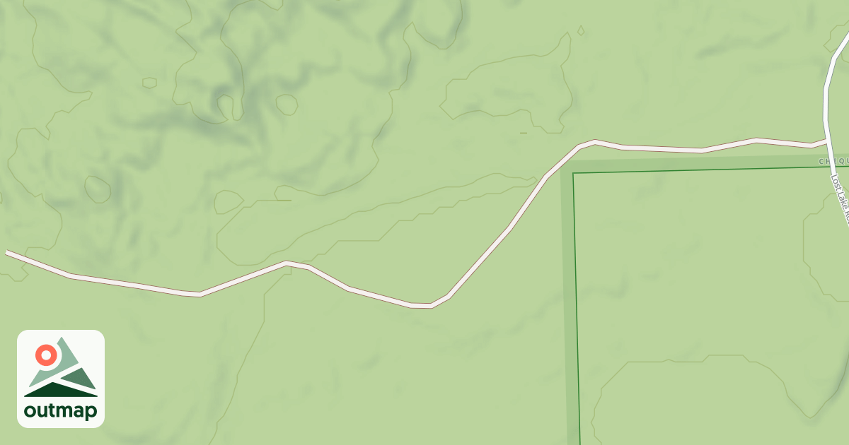Map of FR 2158A