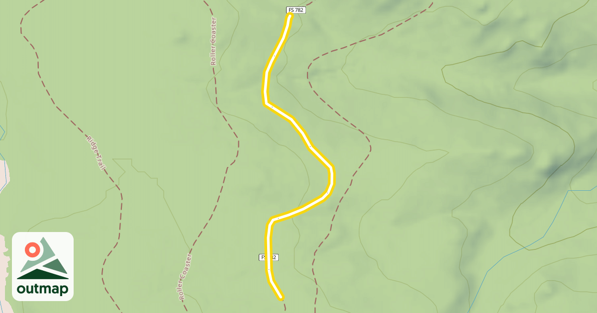 Map of Lower UW Trail