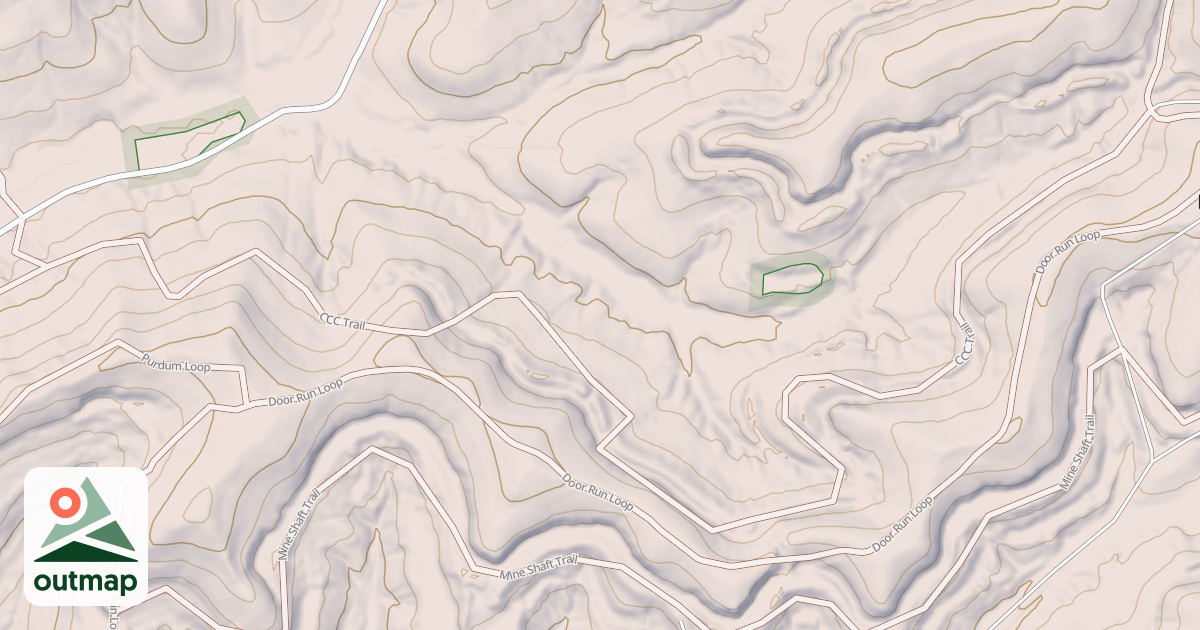 Map of Ccc #2 Trail