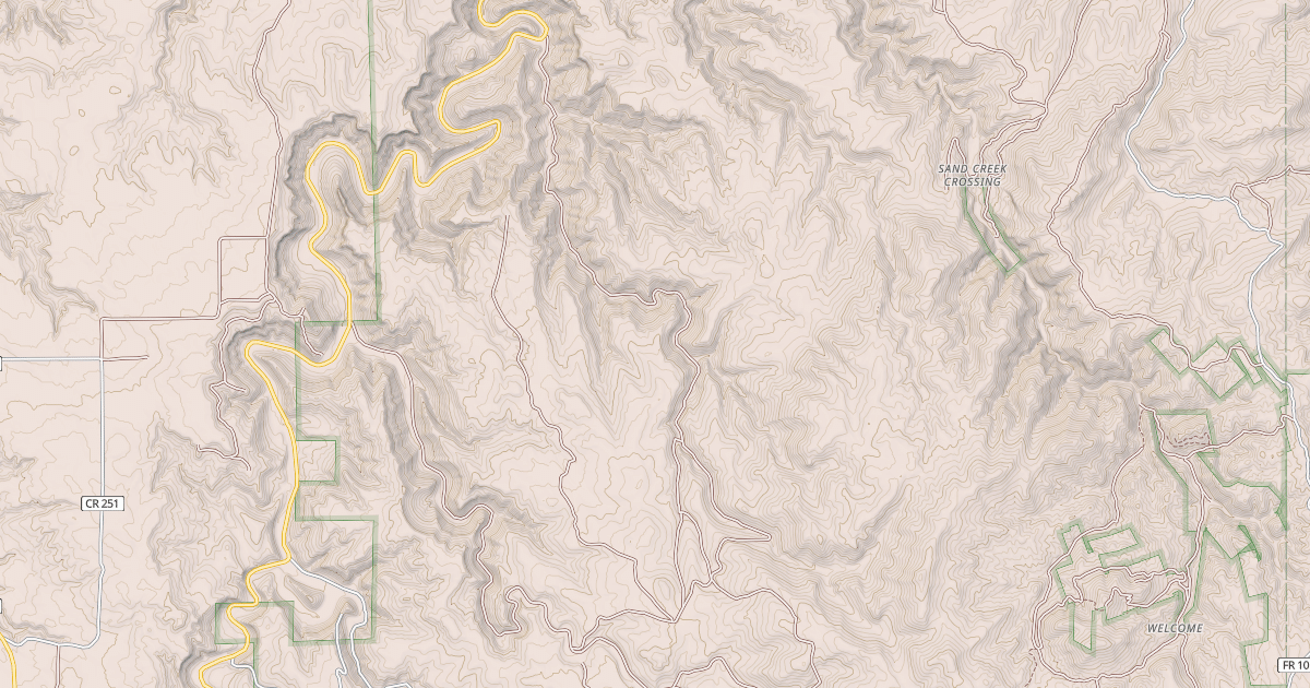 Map preview of IDOL GULCH