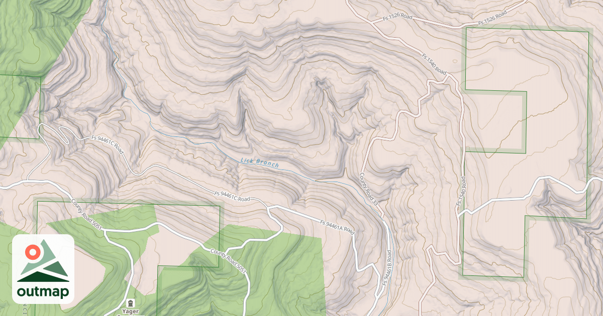Map of USFS Motor Vehicle Use Map Roads {5715D126-ADC6-429B-977F-56B818738329}
