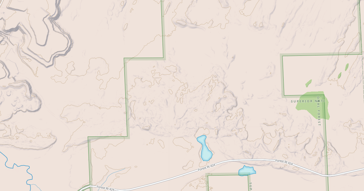 Map preview of DENLEY LAKE SPUR A