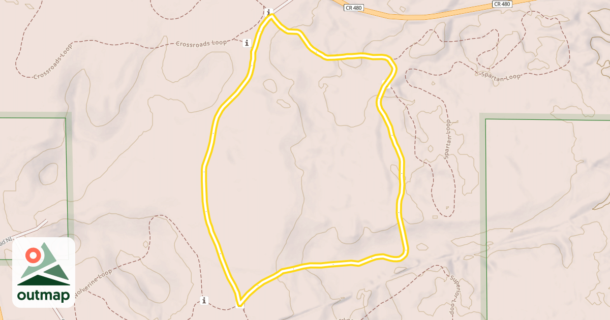 Map of Husky Loop