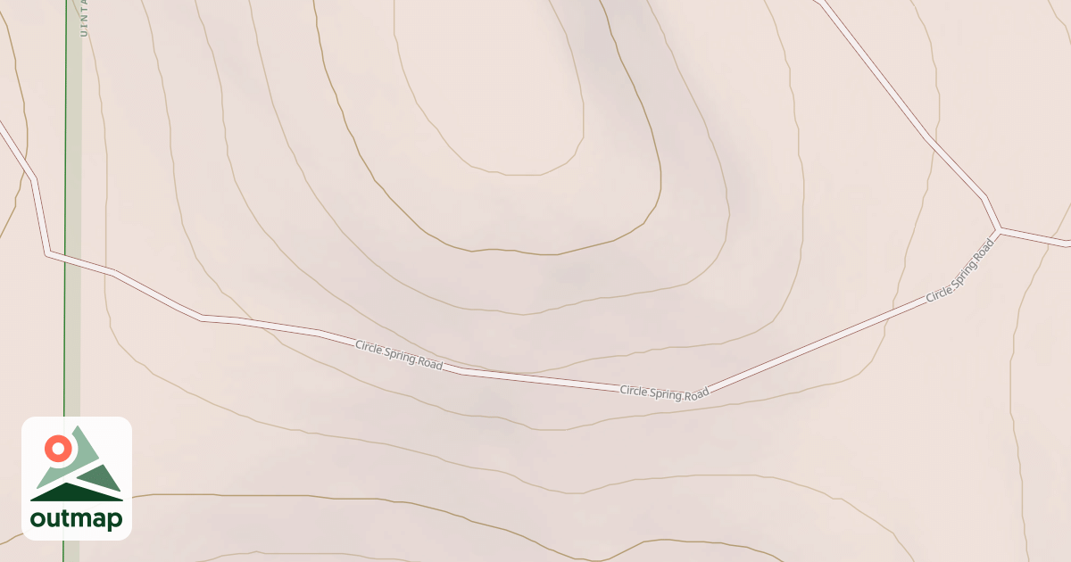 Map of CIRCLE SPRING