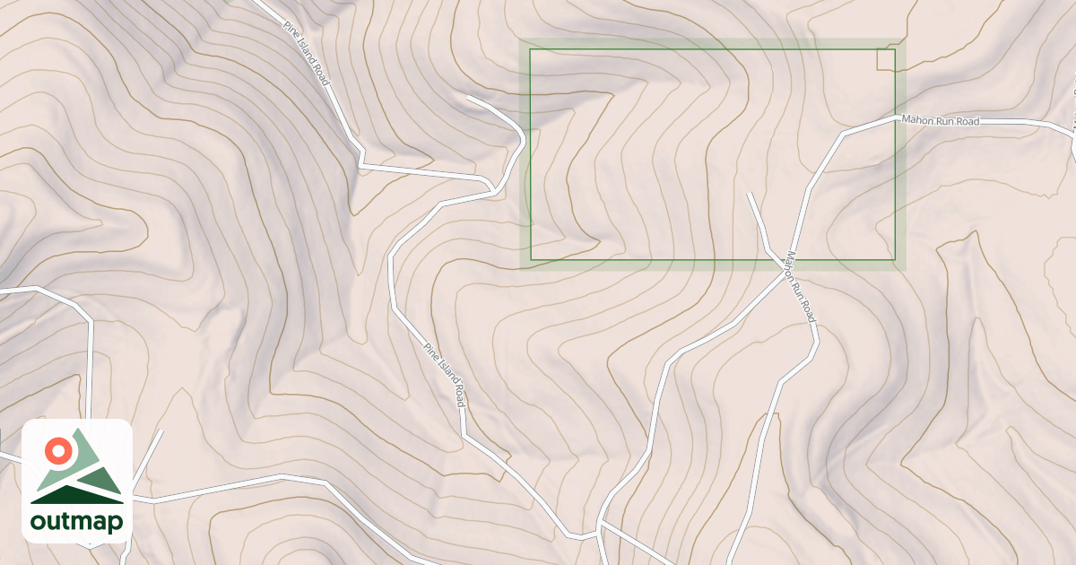 Map of Susquehannock State Forest Snowmobile Trails