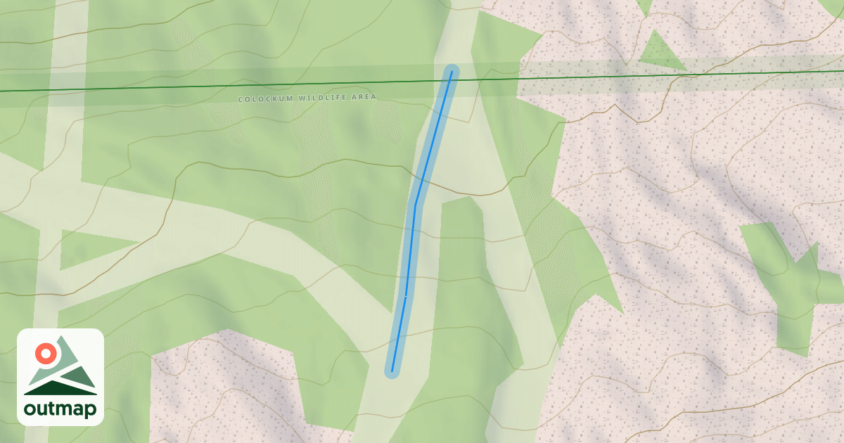 Map of Road to Chair 4