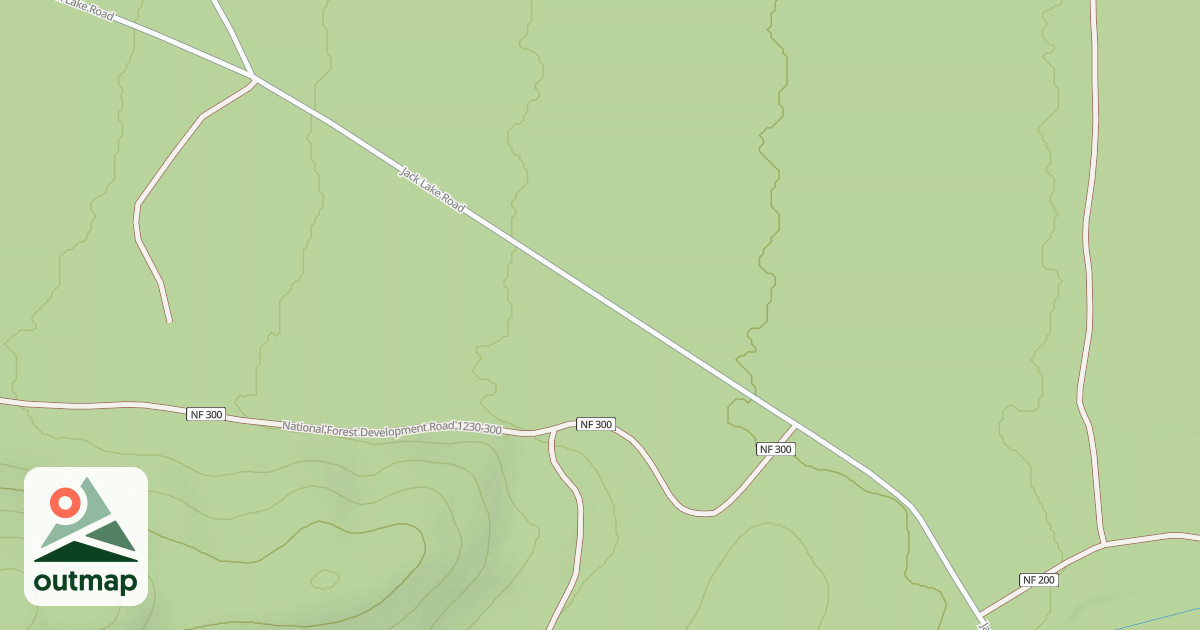 Map of USFS Motor Vehicle Use Map Roads {5187A099-8008-4A56-8372-B1D7DCEE56BE}