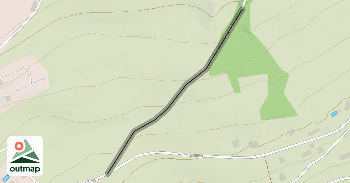 Map of Chemin Ht de la Véronnière