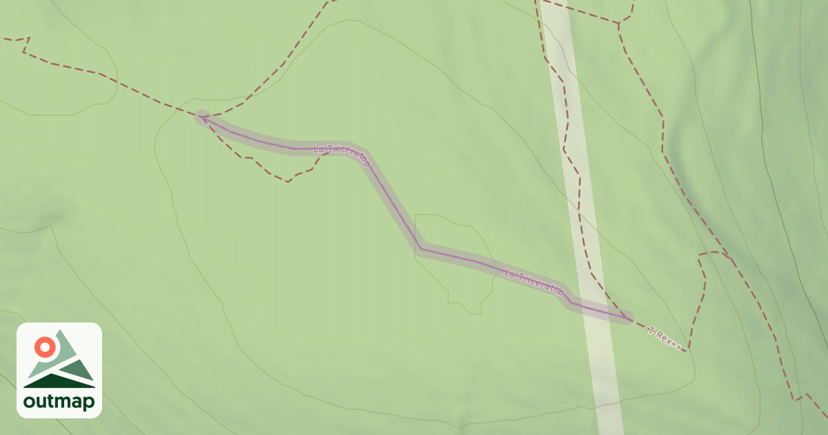 Map of La Triceratop
