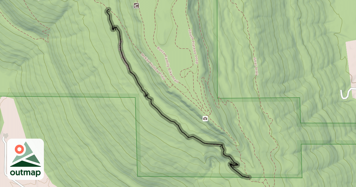 Map of Rocky Nightmare