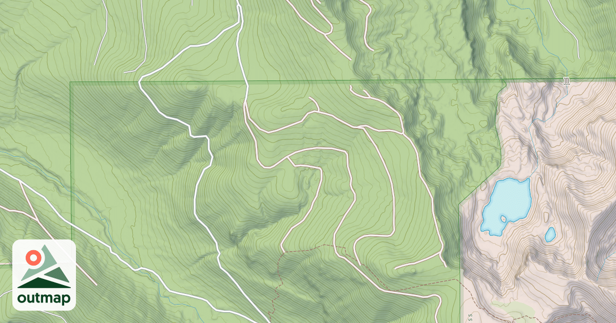 Map of UPPER CLEARWATER