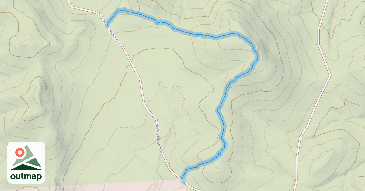 Map of North Ridge Trail