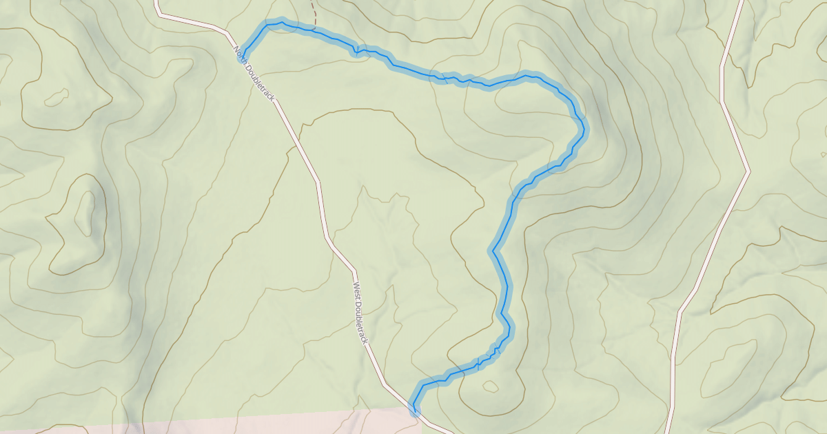Map preview of North Ridge Trail
