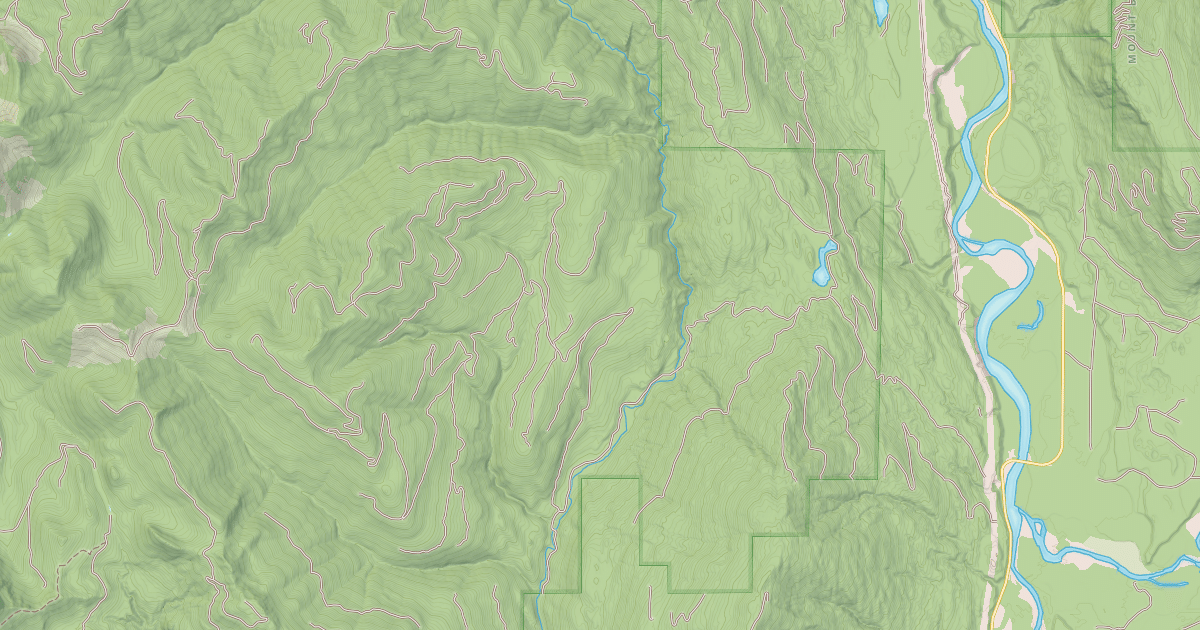 Map preview of NORTH FORK STILLY