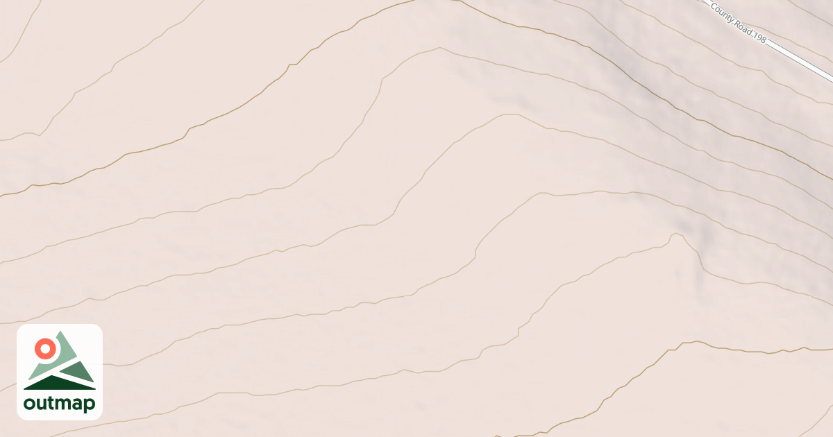 Map of HILLTOP SPUR