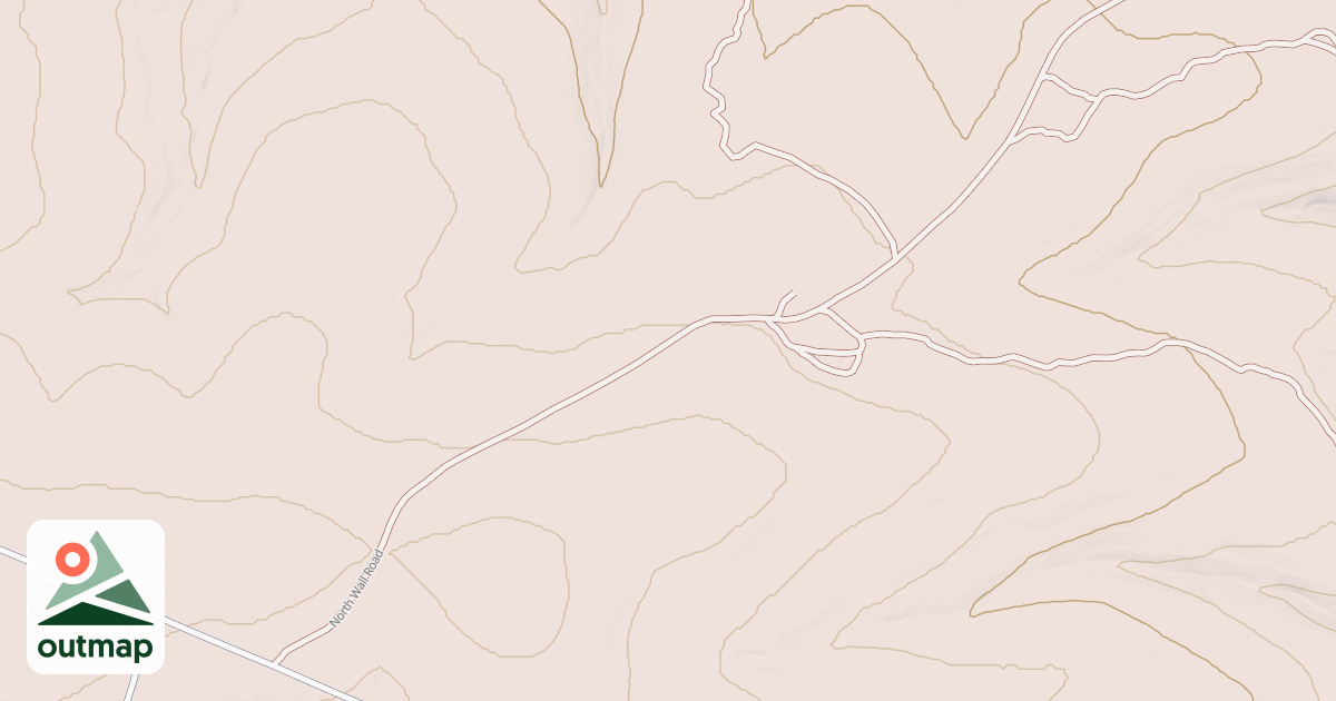 Map of NORTH WALL