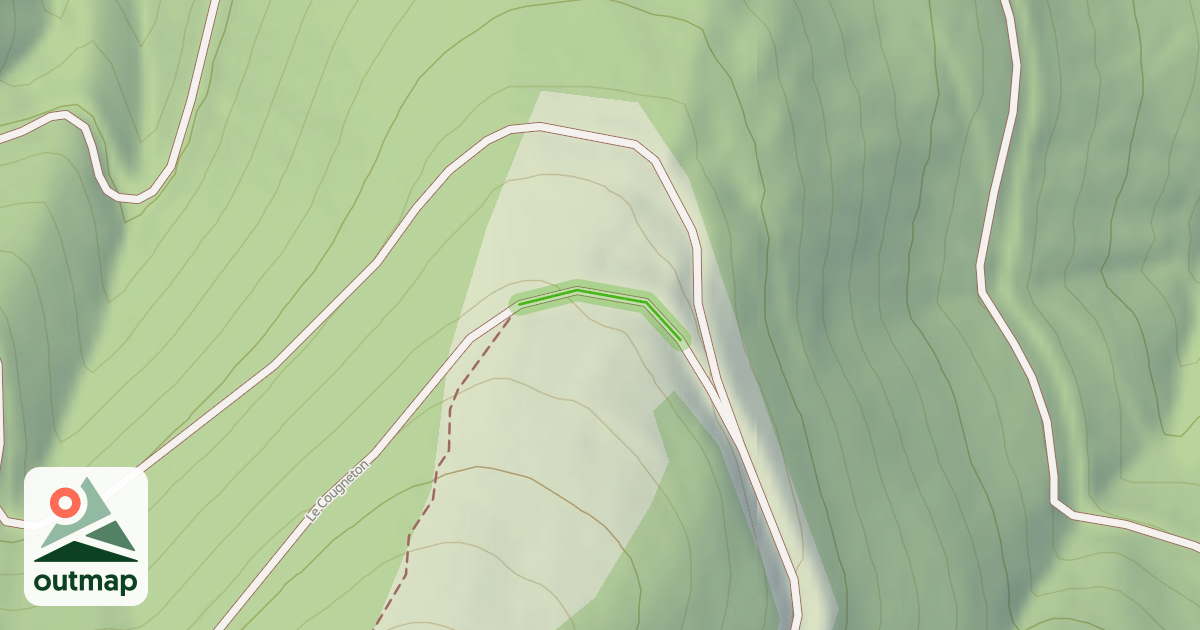 Map of Le Cougneton