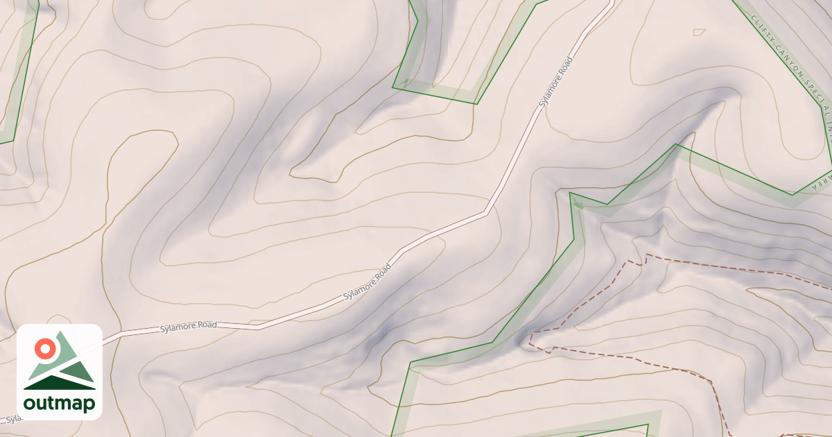 Map of USFS Motor Vehicle Use Map Roads {1F4C8B9F-5C0E-4423-8157-1E45387B90C0}